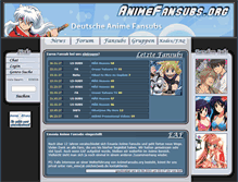 Tablet Screenshot of animefansubs.org